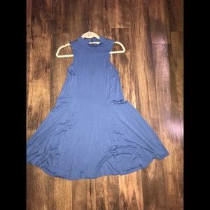 High neck dress